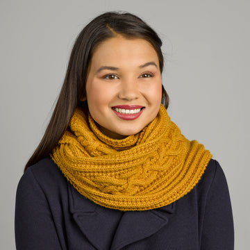 886 Toboggan Tracks - Scarf Knitting Pattern for Kids and Adults in Valley Yarns Amherst