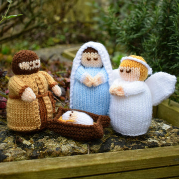 Nativity Dolls Knitting Pattern - Toy Knitting Pattern