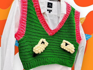 Baa Baa Cropped Tank Top