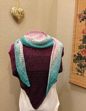 Cerise Shawl
