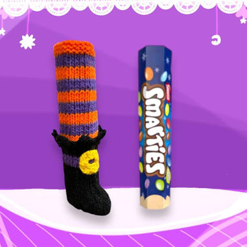 Halloween Witch Boot Smarties Cover / Holder