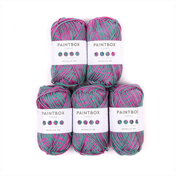 Paintbox Yarns Metallic DK 5 Ball Value Pack