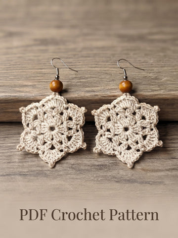 Lace Flower Earrings