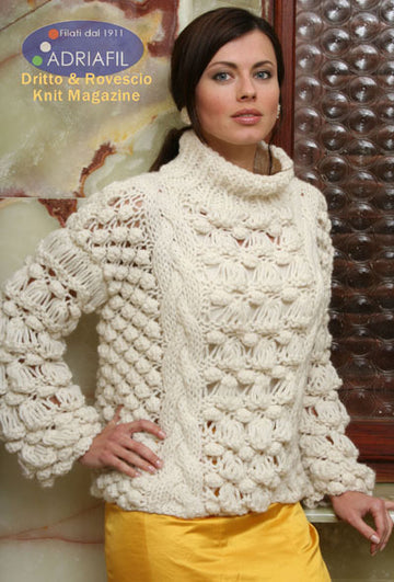 Siberia Pullover in Adriafil Candy - Downloadable PDF