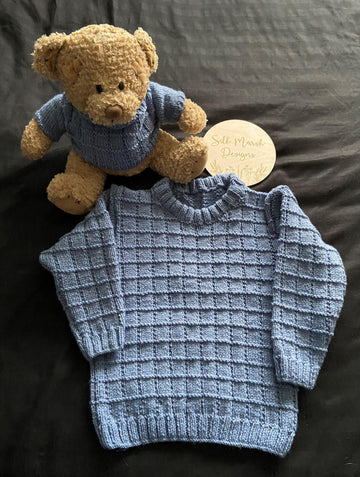 Reuben Baby Jumper Knitting Pattern