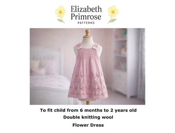 Baby Flower Pinafore Dress P42
