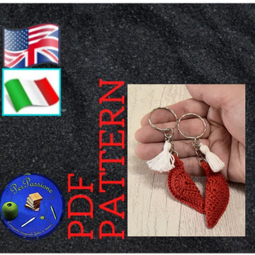 Half hearts Keychain