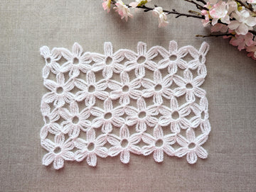 Seamless Crochet Motif #100
