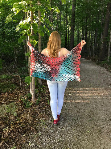 Sunset Sky Shawl