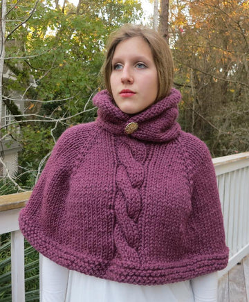 Hooded Poncho Brittaney