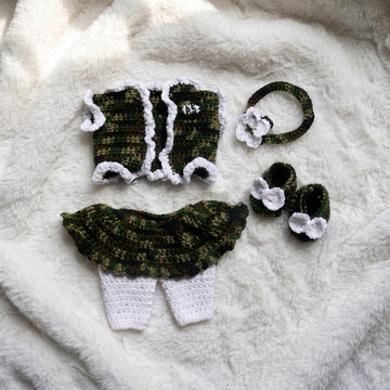 Baby Girl Camo Outfit