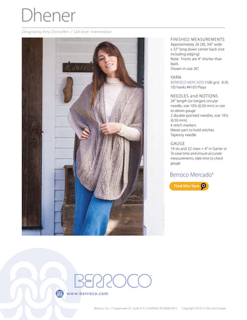 Berroco Dhener PDF