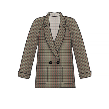 Simplicity S8955 Misses and Women's Raglan Sleeve Jackets - Sewing Pattern
