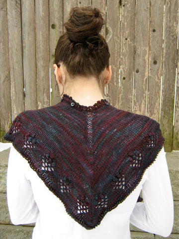 Blackberry Blossom Scarf