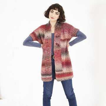 Jacket & Waistcoat in Explorer Super Chunky in King Cole - 5841 - Leaflet