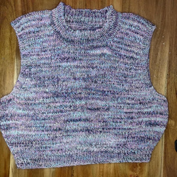 Closed Neck Crop Top