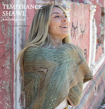 Temperance Shawl by Malabrigo - Malabrigo Sock 3 Ball Colour Pack