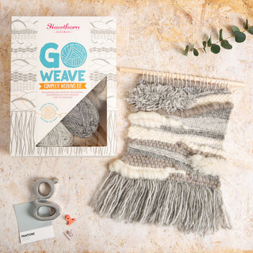 Hawthorn Handmade Go Weave Weaving Kit - Folklore - WKFOLK