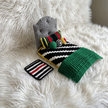 Boy Doll Bedding Set