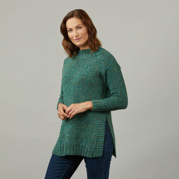 #1354 Honeycrisp - Sweater Knitting Pattern for Women in Valley Yarns Savoy - Downloadable PDF