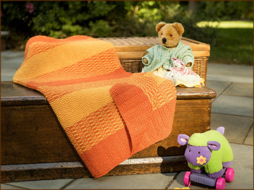 Winsford Stroller Blanket Knitting Pattern