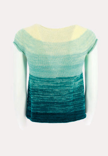 Top Down Tunic in Bergere de France Unic - Downloadable PDF