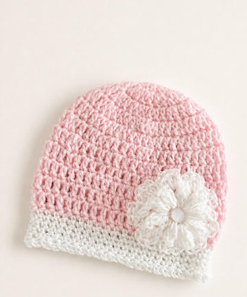 Sweet Blossom Baby Hat