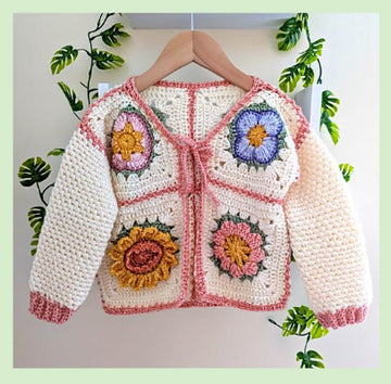 Girls Petal Parade Cardigan
