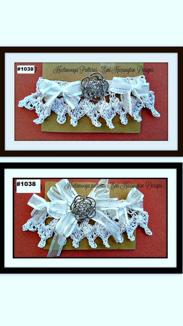 1038- Bridal Garter #1
