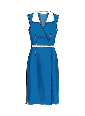 McCall's Misses' Dresses and Belt M6959 - Sewing Pattern
