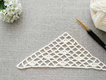Crochet Bandana/Shawl Pattern/Chart #3