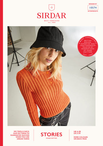 Top in Sirdar Stories DK - 10574 - Downloadable PDF