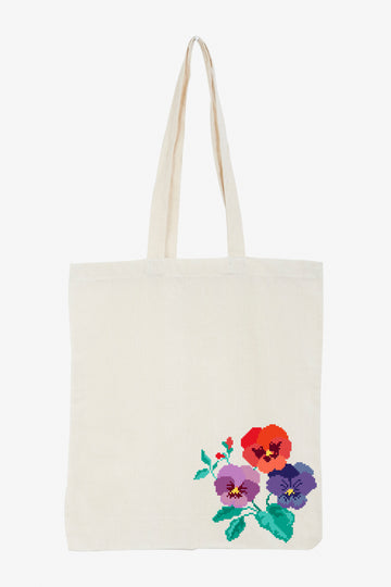 Pansy Bloom in DMC - PAT0646 - Downloadable PDF