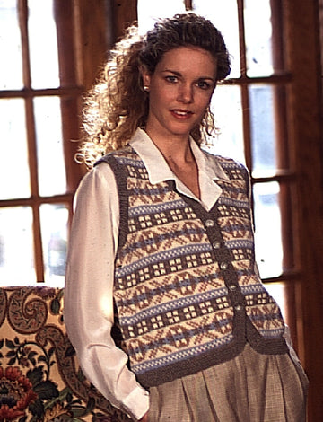 Softly in Fair Isle in Patons Decor