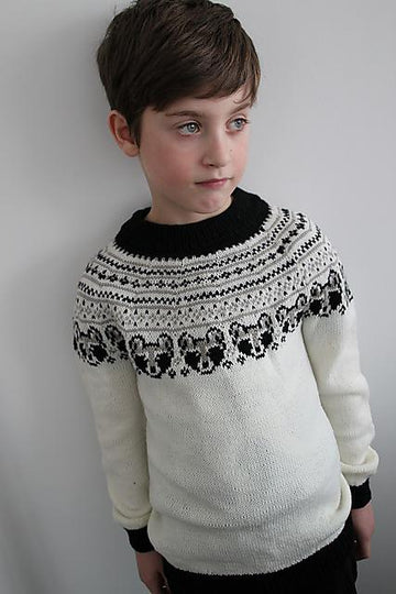 Little bandit sweater