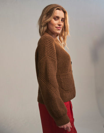 Cardigan in Sirdar Loveful Recycled Acrylic - 10764 - Downloadable PDF