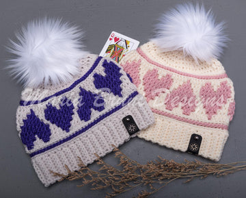 Queen of Hearts Beanie