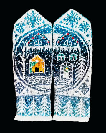 Snow Globe Mittens