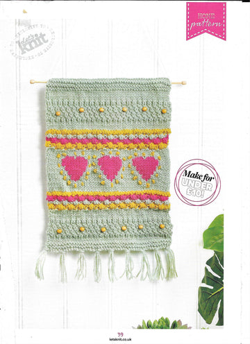Hearts Wall Hanging