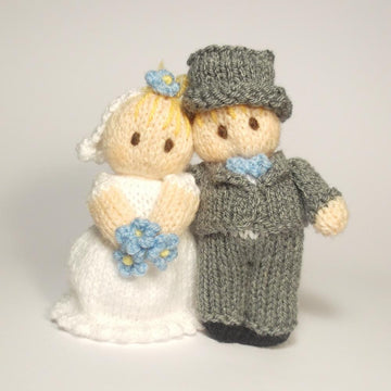Bride and Groom Wedding Bitsy Baby Dolls
