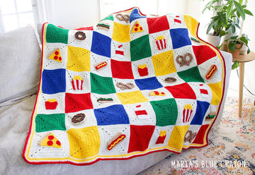 Foodie Themed Blanket
