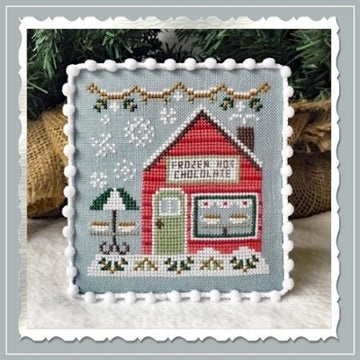 Country Cottage Frozen Hot Chocolate Shop-Snow Village - CCNSW5 - Leaflet