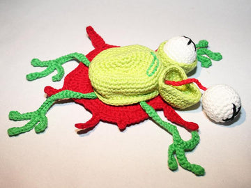 Dead Frog - Amigurumi