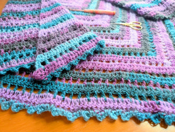 Crochet Moonlit Reverie Shawl Pattern