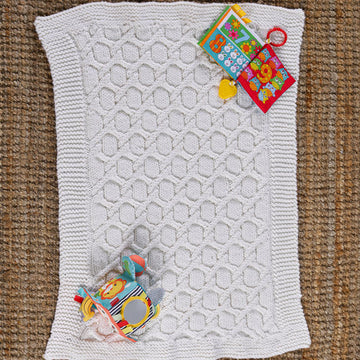 Apus - Baby Blanket Knitting Pattern For Babies in Valley Yarns Valley Superwash Super Bulky by Valley Yarns