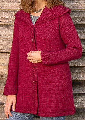 Boston Top-Down Hooded Coat #B106
