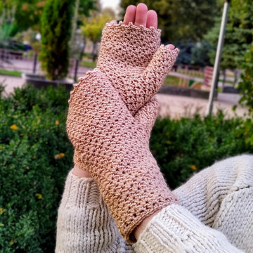 Fingerless gloves Shell