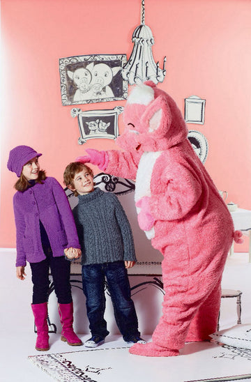 Jacke mit Schirmmütze in Schachenmayr Universa - S7455