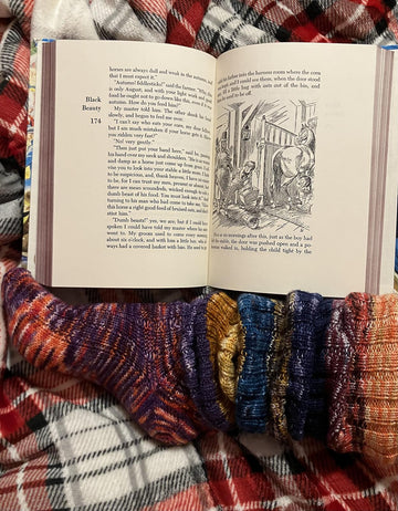 Reading Nook Cozy Advent Socks