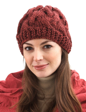 Slouchy Hat in Bernat Alpaca